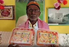 Former Babri Masjid litigant gifts Lord Ram Lalla’s picture to security staff, devotees