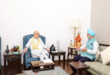 HM Amit Shah, Delhi L-G Sandhu discuss development, security