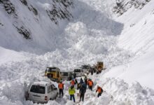 Snow avalanche traps vehicles on Ladakh side of Zojila Pass; no casualties reported
