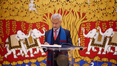 EAM Jaishankar visits Swami Vivekananda Cultural Centre in Paris EAM Jaishankar visits Swami Vivekananda Cultural Centre in Paris