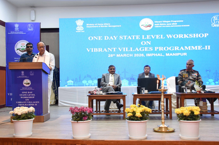 143 Manipur border villages with Myanmar to develop under Vibrant Villages Programme 143 Manipur border villages with Myanmar to develop under Vibrant Villages Programme