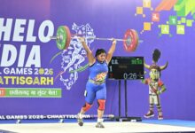 KITG Day 4: Weightlifter Nikita wins first gold for Chhattisgarh, Odisha women dominate last day of swimming