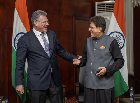 India-EU to further deepen bilateral economic, trade partnership: Piyush Goyal India-EU to further deepen bilateral economic, trade partnership: Piyush Goyal