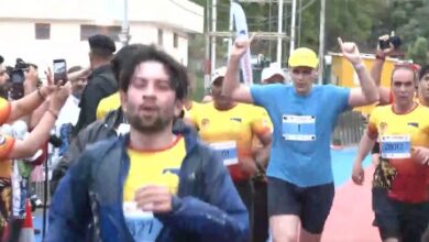 Despite rain, hundreds join Jammu’s international marathon; CM Omar Abdullah participates