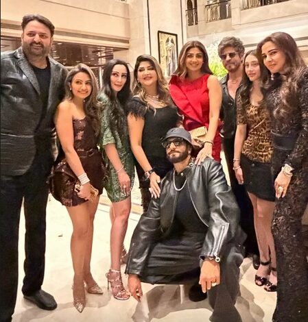 Shah Rukh Khan and Ranveer Singh come together for an ‘epic night’