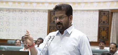 CM Revanth Reddy questions Centre over failure to act against KCR in Kaleshwaram case