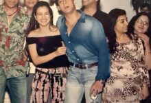 Ameesha Patel drops a throwback pic from her birthday celebration with Salman Khan