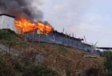 Mob torches NSCN-IM office in Manipur’s Ukhrul after killing of four cadres sparks tension