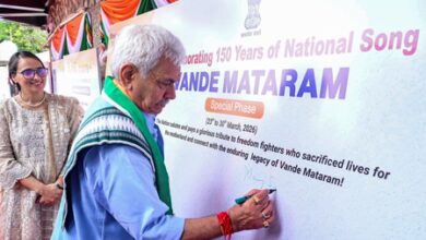 Vande Mataram is India’s identity and strength: J&K L-G​