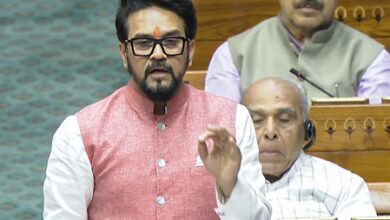 Maoists reduced to less than two districts: Anurag Thakur Maoists reduced to less than two districts: Anurag Thakur 