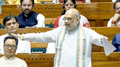 HM Amit Shah flays Rahul Gandhi for reposting pro-Naxal slogan HM Amit Shah flays Rahul Gandhi for reposting pro-Naxal slogan