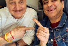 Palash Sen meets Anupam Kher mid-air: You are a national treasure