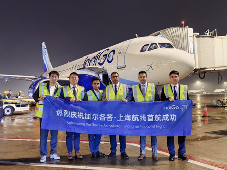 IndiGo to operate non-stop regular Kolkata–Shanghai services IndiGo to operate non-stop regular Kolkata–Shanghai services