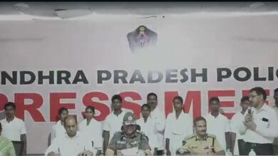 Nine Maoists including top leader surrender before Andhra Pradesh DGP