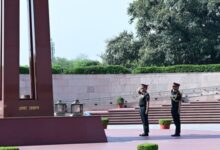 Lt Gen PP Singh steps down as Vice Chief of Army Staff, lays wreath at National War Memorial