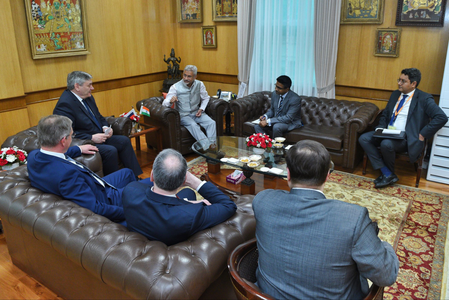 EAM Jaishankar, Russian Deputy FM Rudenko discuss ties, regional and global developments EAM Jaishankar, Russian Deputy FM Rudenko discuss ties, regional and global developments