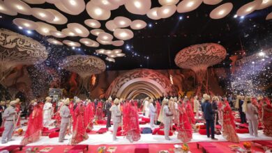 Delhi CM Rekha Gupta blesses 51 couples at mass wedding Delhi CM Rekha Gupta blesses 51 couples at mass wedding