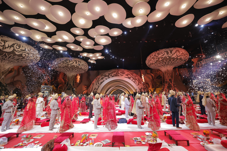 Delhi CM Rekha Gupta blesses 51 couples at mass wedding Delhi CM Rekha Gupta blesses 51 couples at mass wedding