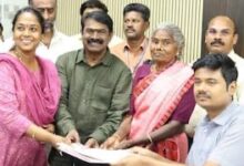 Seeman files nomination from Karaikudi, slams ‘freebie culture’