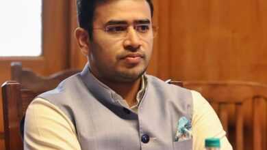 ‘Biggest achievement of this govt’: Tejasvi Surya targets K’taka govt over IPL ticket row ‘Biggest achievement of this govt’: Tejasvi Surya targets K’taka govt over IPL ticket row