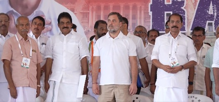 Left has moved away from core principles: Rahul Gandhi attacks CM Vijayan in Kerala Left has moved away from core principles: Rahul Gandhi attacks CM Vijayan in Kerala