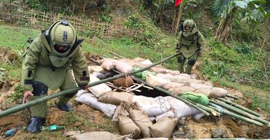 Assam: Indian Army neutralises World War II-era bombs Assam: Indian Army neutralises World War II-era bombs