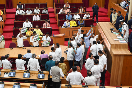 Odisha Assembly clears Appropriation Bill amid Oppn walkout Odisha Assembly clears Appropriation Bill amid Oppn walkout