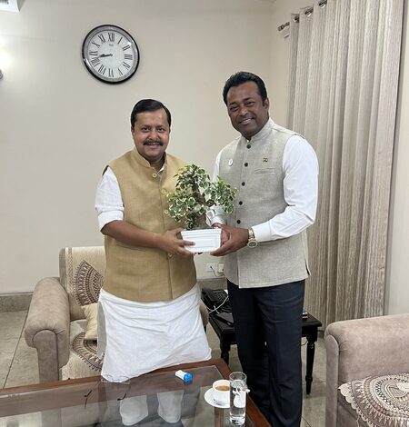 Committed to working for youth development and growth of sport, says Leander Paes, after joining BJP Committed to working for youth development and growth of sport, says Leander Paes, after joining BJP