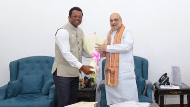 Leander Paes thanks Home Minister Amit Shah after joining BJP (Ld)