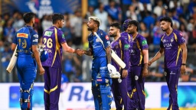 IPL 2026: Rohit, Ryan fifties after Thakur three-fer help Mumbai win season-opener after 13 years (Ld) IPL 2026: Rohit, Ryan fifties after Thakur three-fer help Mumbai win season-opener after 13 years (Ld)