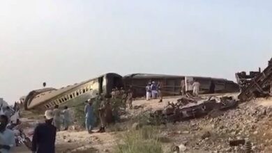 Pakistan: 26 passengers injured after multiple bogies of train derail in Punjab