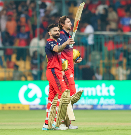 IPL 2026: Kohli, Padikkal fifties help RCB launch title defence with emphatic win over SRH (Ld) IPL 2026: Kohli, Padikkal fifties help RCB launch title defence with emphatic win over SRH (Ld)