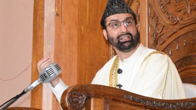 Mirwaiz Umar Farooq alleges ‘harassment’ of Kashmiris after seminary declared unlawful