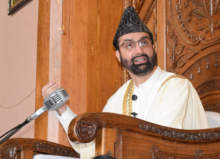 Mirwaiz Umar Farooq alleges ‘harassment’ of Kashmiris after seminary declared unlawful