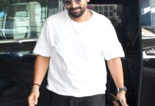 Massive crowd gathers outside Allu Arjun’s house on his birthday, brother Allu Sirish shares a video