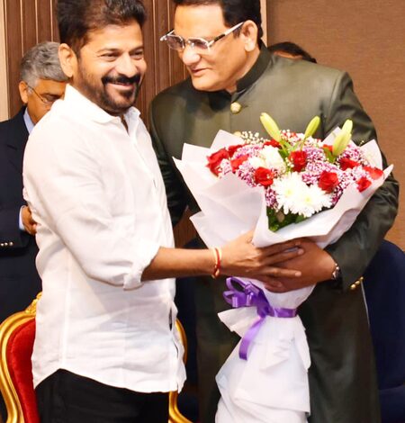 Telangana CM meets Governor, seeks early approval for Azharuddin’s nomination as MLC