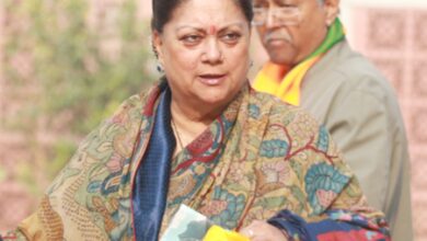 Rajasthan: Vasundhara Raje ensures women-only stage at Nari Shakti Vandan Rajasthan: Vasundhara Raje ensures women-only stage at Nari Shakti Vandan