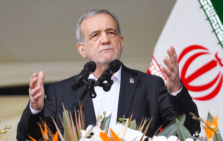 US naval blockade doomed to failure: Iran President Pezeshkian