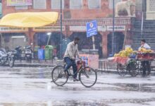 Mercury dips across Rajasthan due to heavy rain, hailstorms