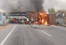 Andhra bus fire: Owner, driver arrested; probe finds driver had no valid licence