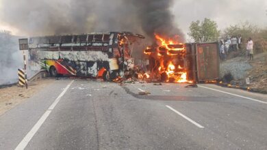 Andhra bus fire: Owner, driver arrested; probe finds driver had no valid licence