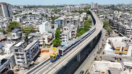 Gujarat: Surat Metro trial run begins on key corridor, boosting connectivity to Diamond Bourse​