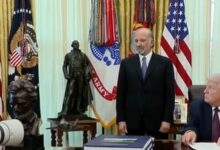 Trump signs order on mail ballot rules