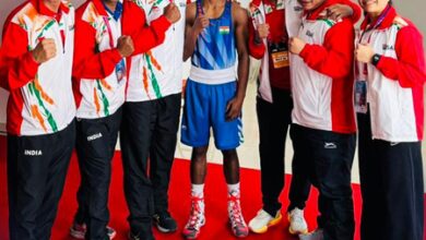 Asian Boxing C’ships: Suresh registers dominant win, Sachin edges through tight bout on Day 3