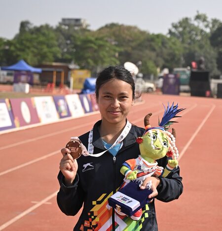 KITG 2026: Bethlyne Makri bags bronze months after switching to race-walking KITG 2026: Bethlyne Makri bags bronze months after switching to race-walking
