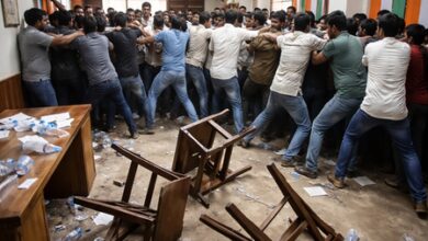Clashes at Bengal Congress HQ over Rohan Mitra’s candidature; workers injured