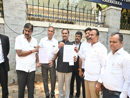 BJP moves EC against Cong MLA Pradeep Eshwar over remarks, ‘communal appeal’ BJP moves EC against Cong MLA Pradeep Eshwar over remarks, ‘communal appeal’