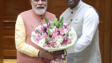 ‘Honoured to be part of your team: Leander Paes meets PM, Modi after joining BJP