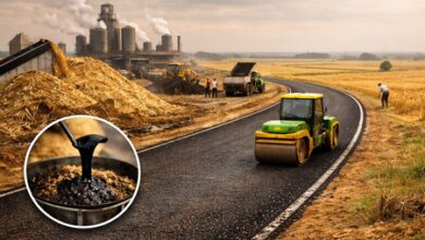 India turns crop waste into roads with breakthrough Bio-Bitumen technology