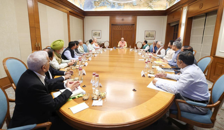 PM Modi reviews availability of essential supplies for citizens in CCS meet on West Asia crisis (Ld)